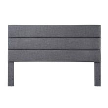 Load image into Gallery viewer, 24KF Palisades Upholstered King Headboard is Comfortable and on Style King/California King Size-Dark Gray