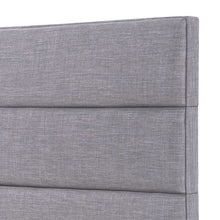 Load image into Gallery viewer, 24KF Palisades Upholstered Headboard is Comfortable and on Style Queen/Full Size-Light Gray